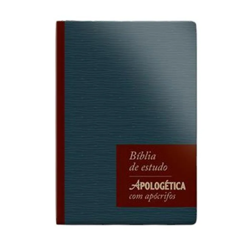 Livro Bíblia Apologética Com Apócrifos Neutra Geografica (MP)