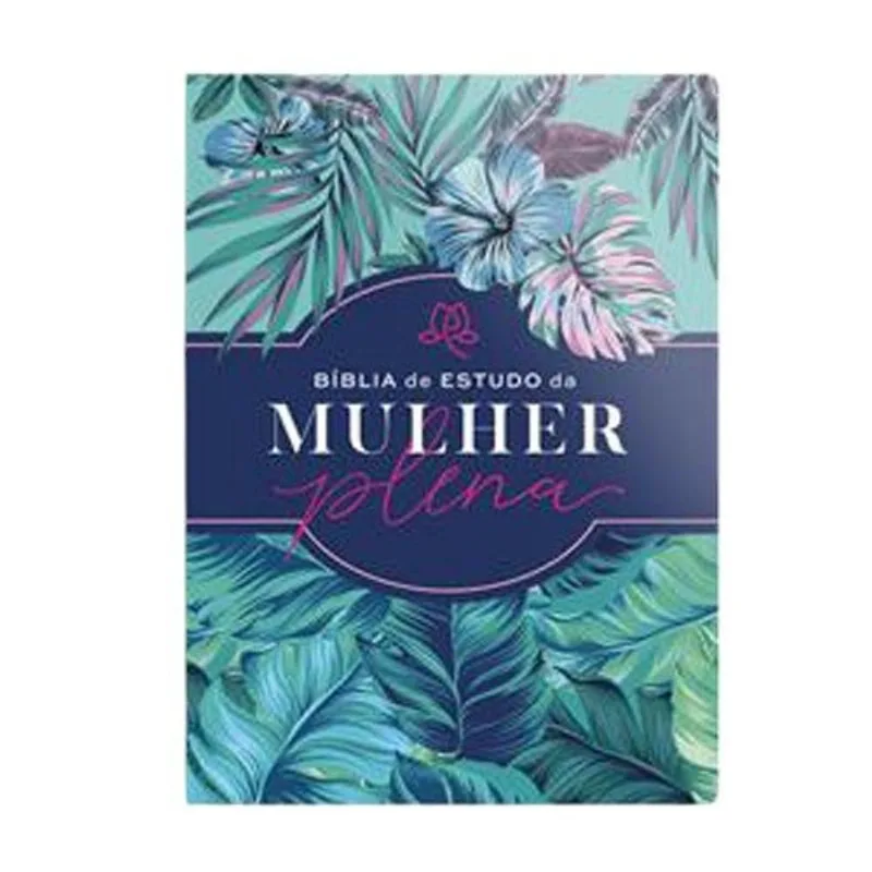 Livro Bíblia Nvi De Estudo Da Mulher Plena Tropicalis Tiffany G Eografica (MP)