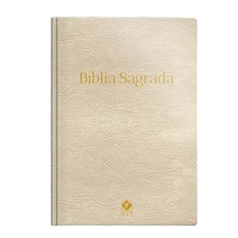 Livro Bíblia Nvt Slim Luxo Champanhe Geografica (MP)