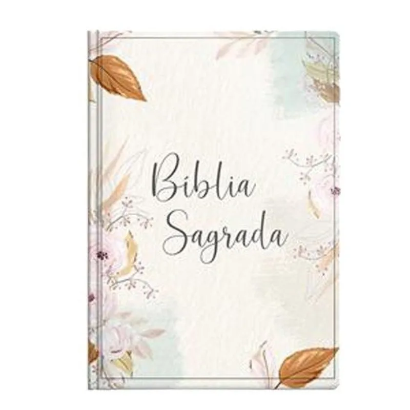 Livro Bíblia Arc Extra Gigante Especial Rosa Poema Geografica (MP)