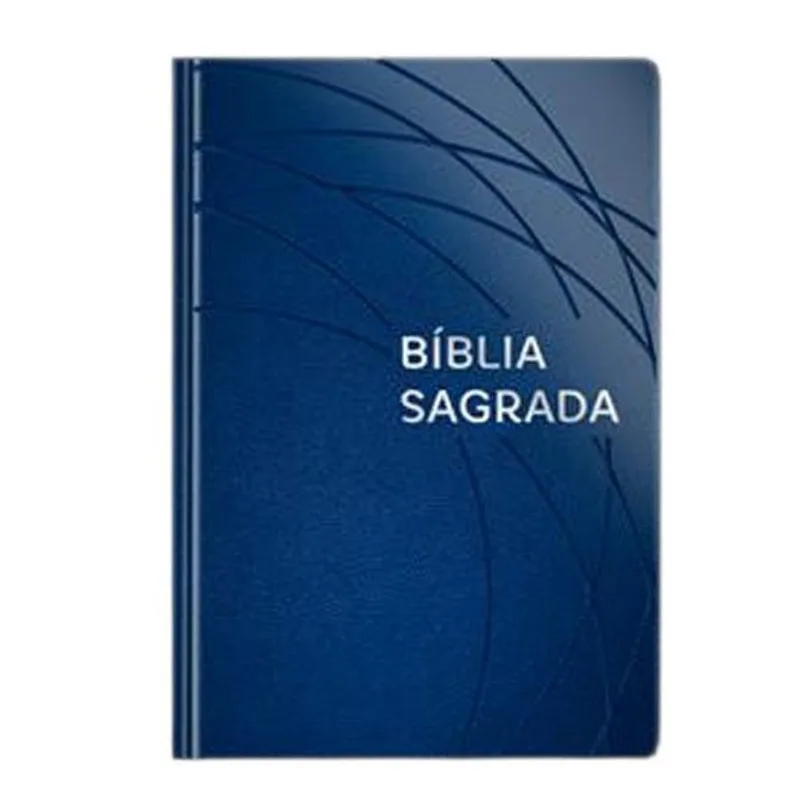Livro Bíblia Nvt Grande Luxo Especial Azul Royal Geografica (MP)