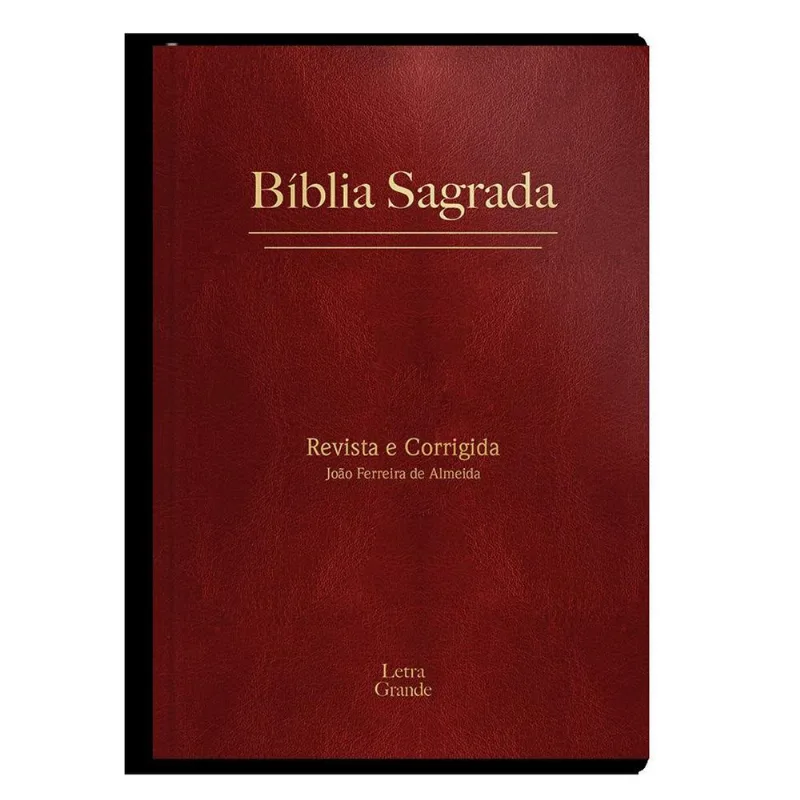 LIVRO BÍBLIA ARC EVANGELIZE VINHO - CAPA DURA (MP) - GEOGRAFICA