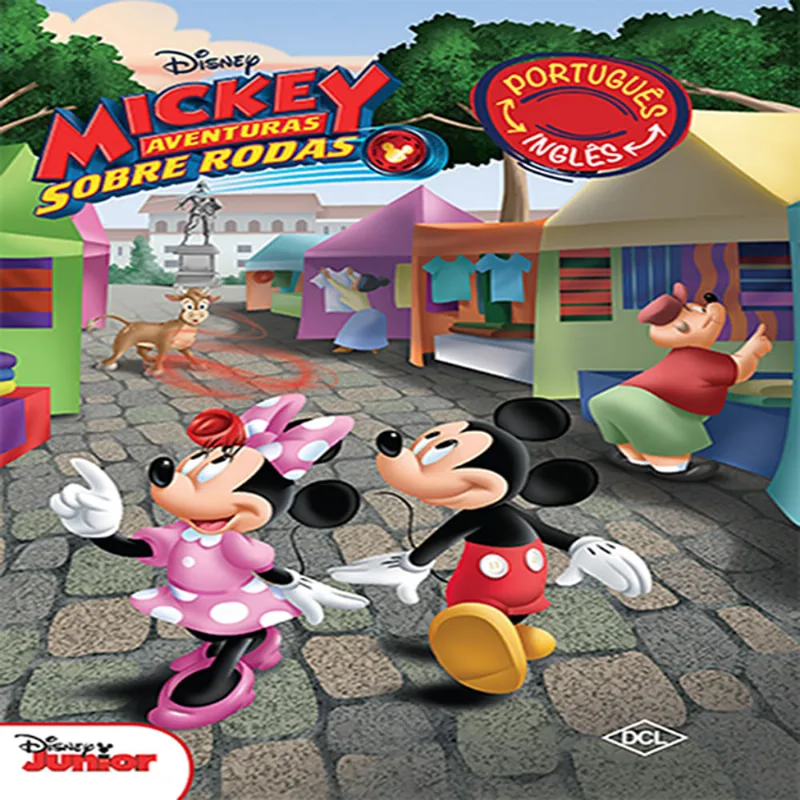 Livro Bilíngue - Mickey - Disney - DCL