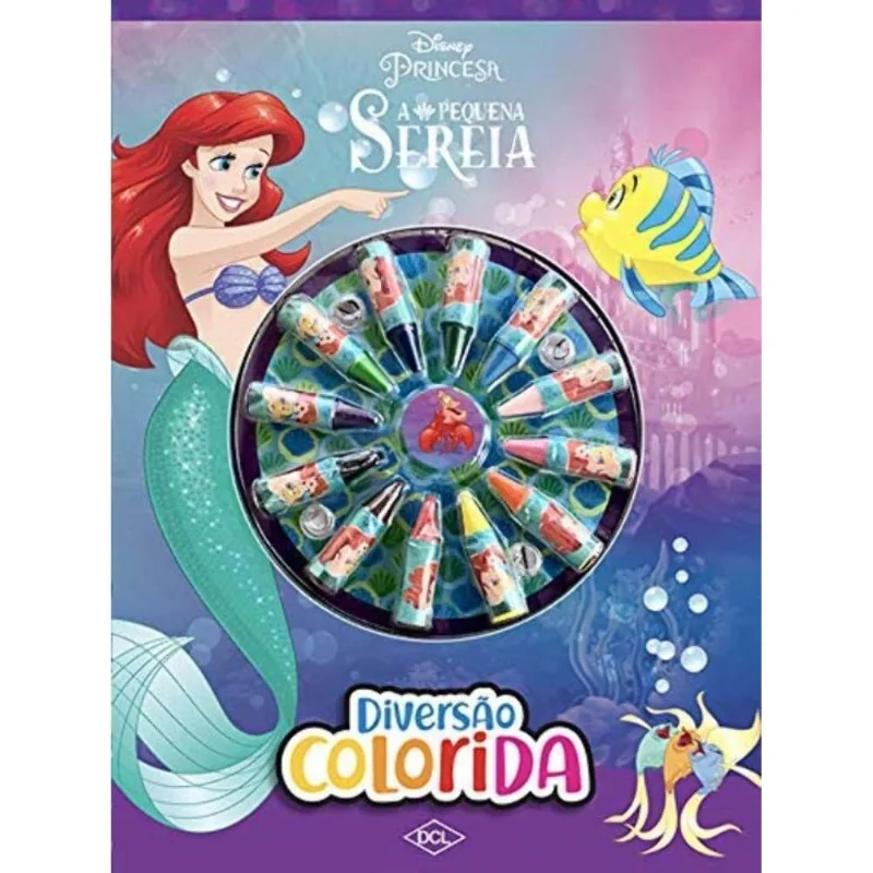Disney - Cores - A Pequena Sereia 01