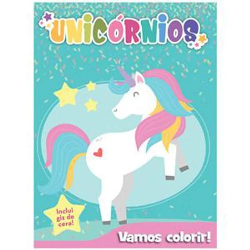 Livro Vamos Colorir Unicórnios DCL (MP)