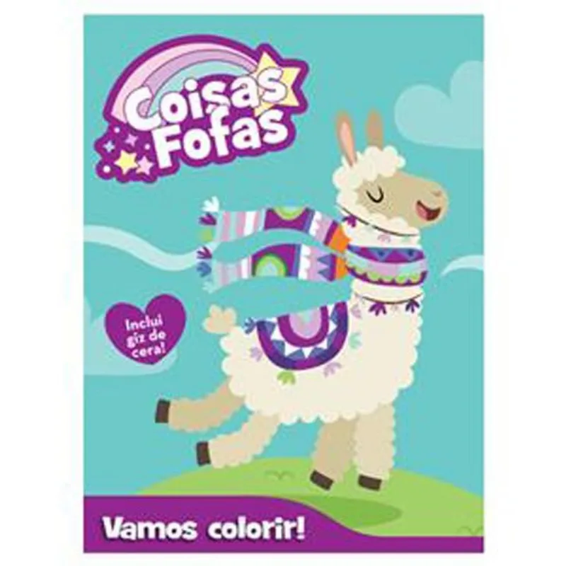 Livro Vamos Colorir Coisas Fofas DCL (MP)