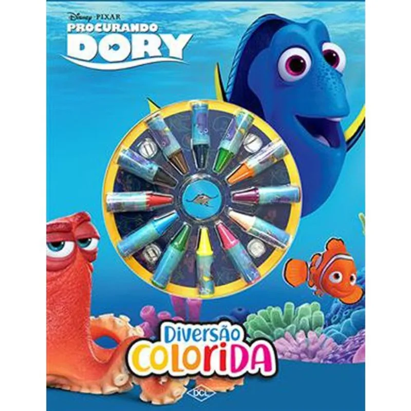 Livro Disney Cores Procurando Dory DCL (MP)