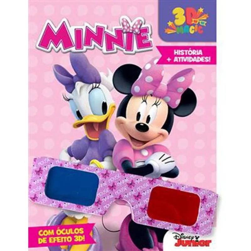 Livro Disney 3d Magic Minnie DCL (MP)