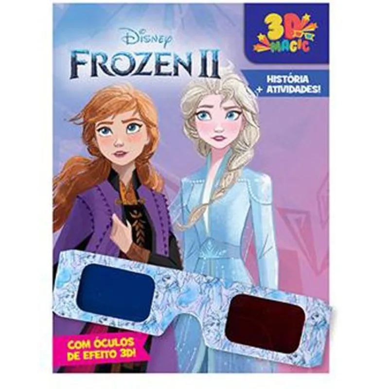 Livro Disney 3d Magic Frozen 2 DCL (MP)