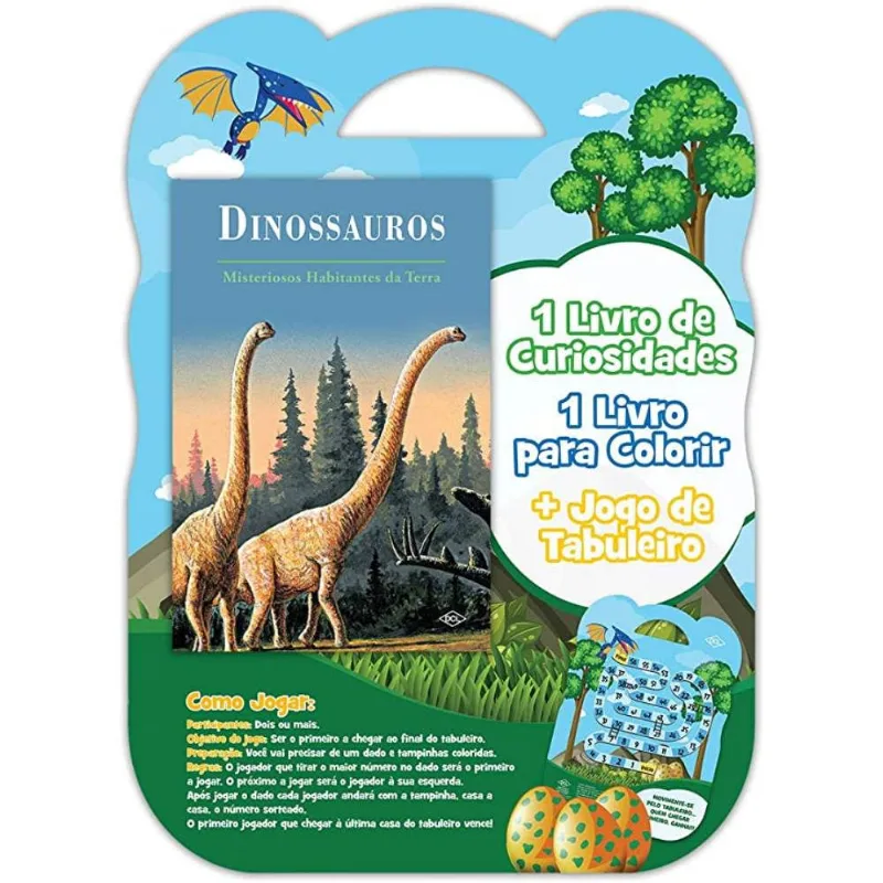 Livro Hora da Diversão - Dinossauros - Editora DCL