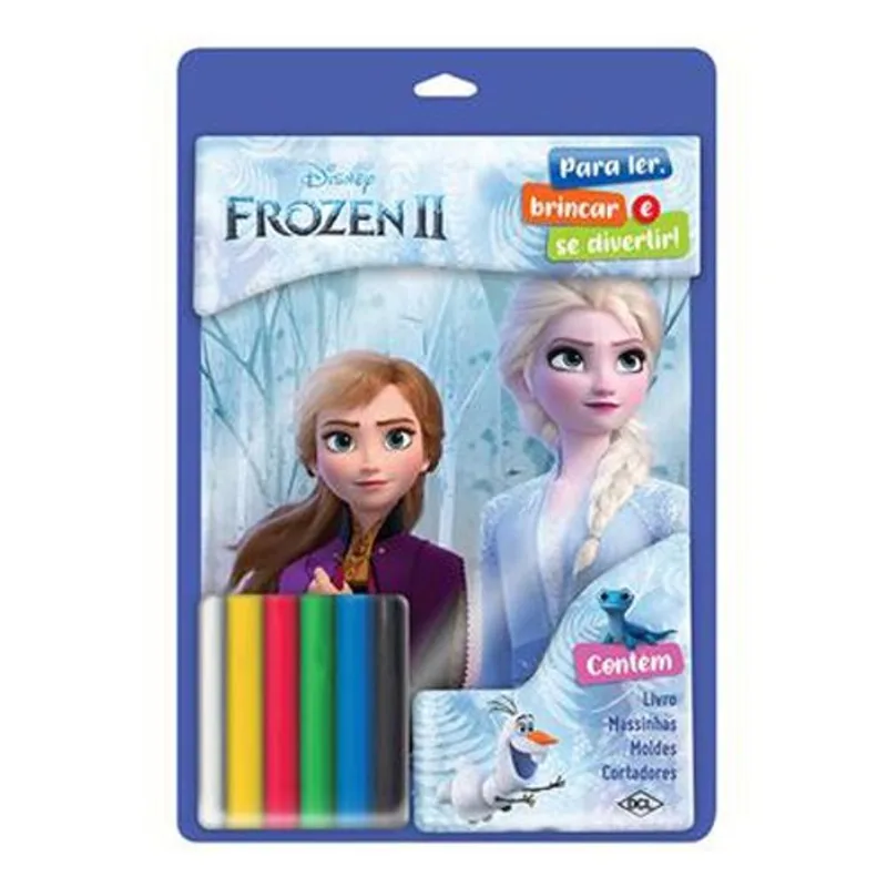 Livro Disney Massinha Divertida Frozen Blister DCL (MP)