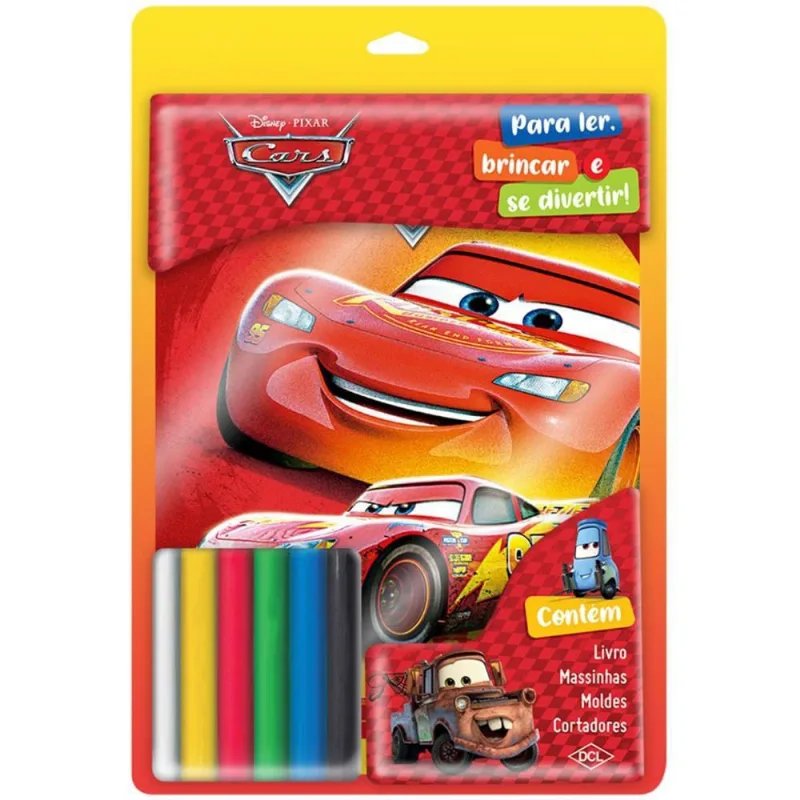 Livro infantil colorir carros massinhas divertidas