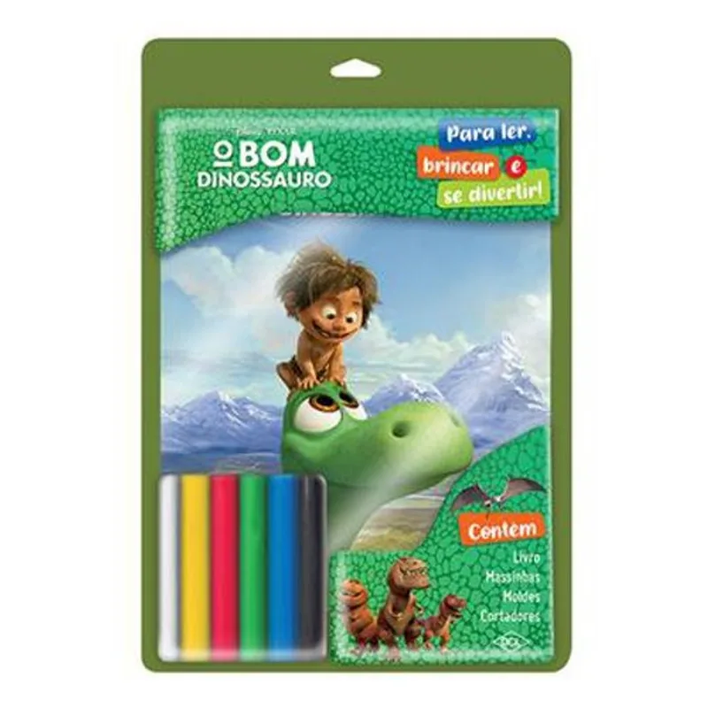 Livro Disney Massinha Divertida O Bom Dino Blister DCL (MP)