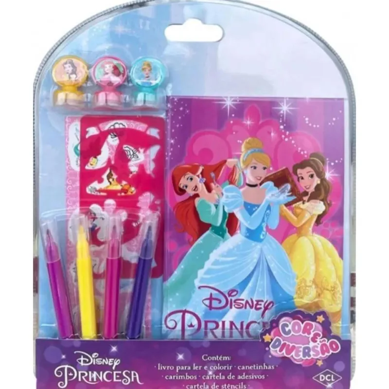 Princesas Meu Kit De Atividades Disney - DCL D8128