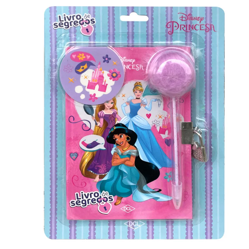 Livro de Atividades - Disney - Segredos - Princesas - Catavento - DCL