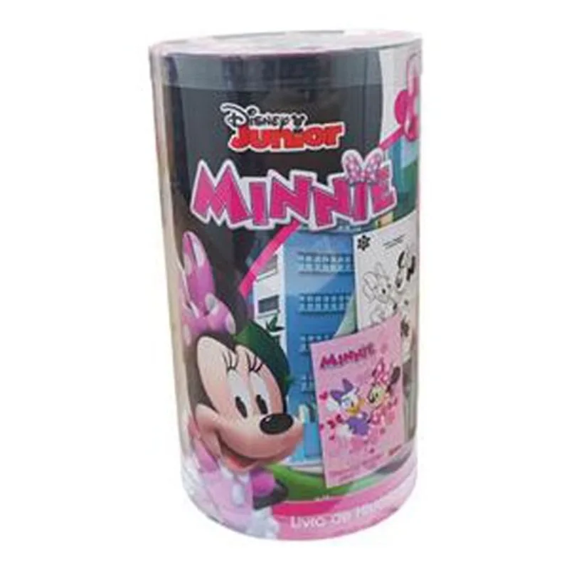 Livro Disney Mini Tubo Histórias Para Colorir Minnie DCL (MP)