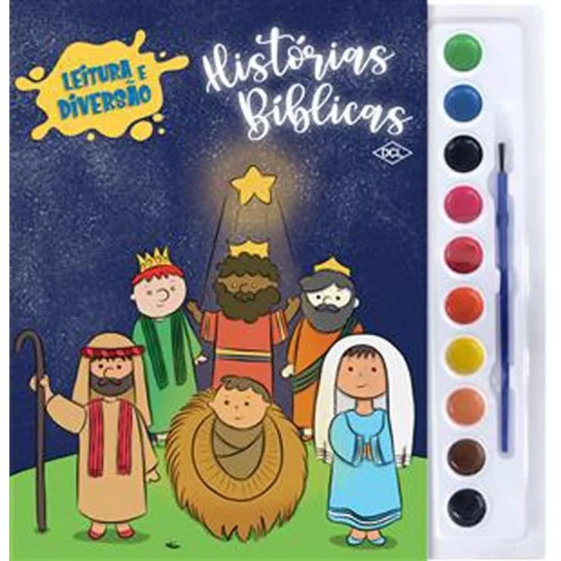 Livro Aquarela Histórias Bíblicas DCL (MP)