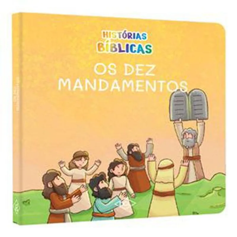 Livro Histórias Bíblicas Nv Os Dez Mandamentos DCL (MP)