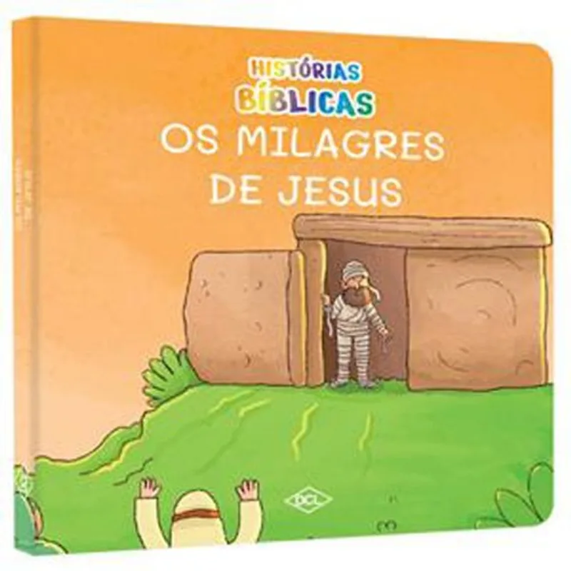 Livro Histórias Bíblicas Nv Os Milagres De Jesus DCL (MP)