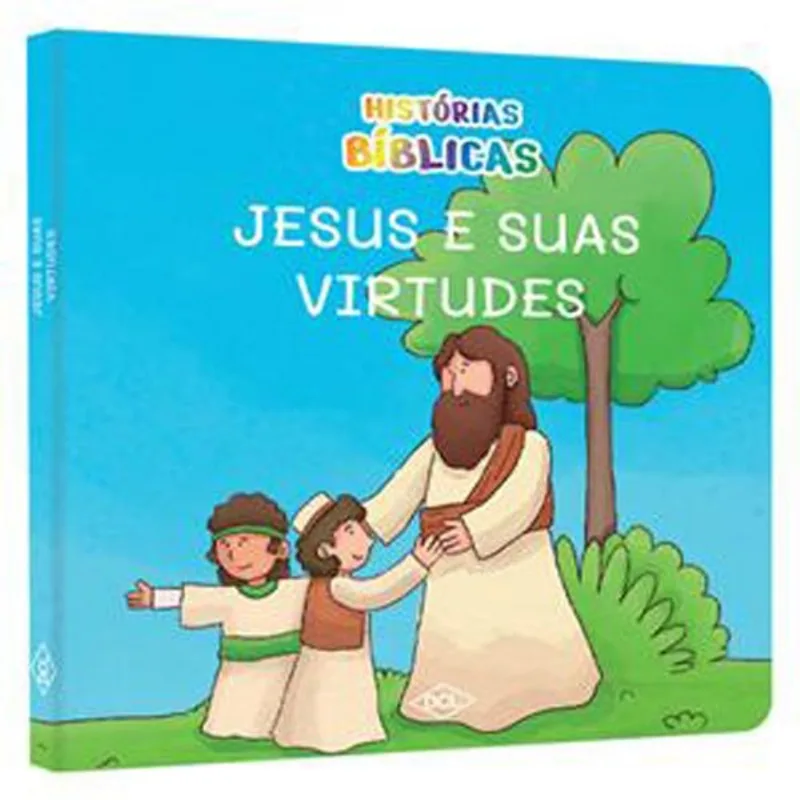 Livro Histórias Bíblicas Nv Jesus E Suas Virtudes DCL (MP)