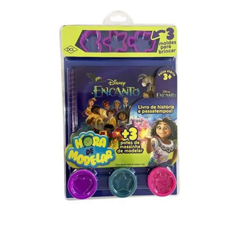 Livro Disney Hora De Modelar Encanto DCL (MP)