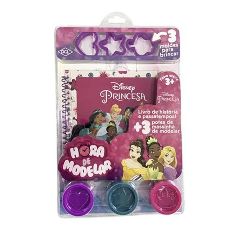 Livro Disney Hora De Modelar Princesas DCL (MP)