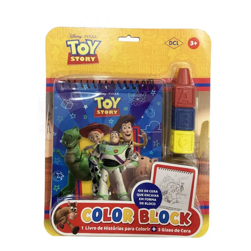Livro Color Block Toy Story - D8268 D8268