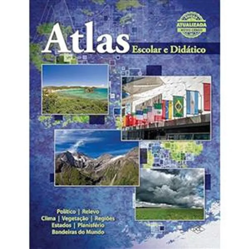 Livro Atlas Escolar Didático DCL (MP)