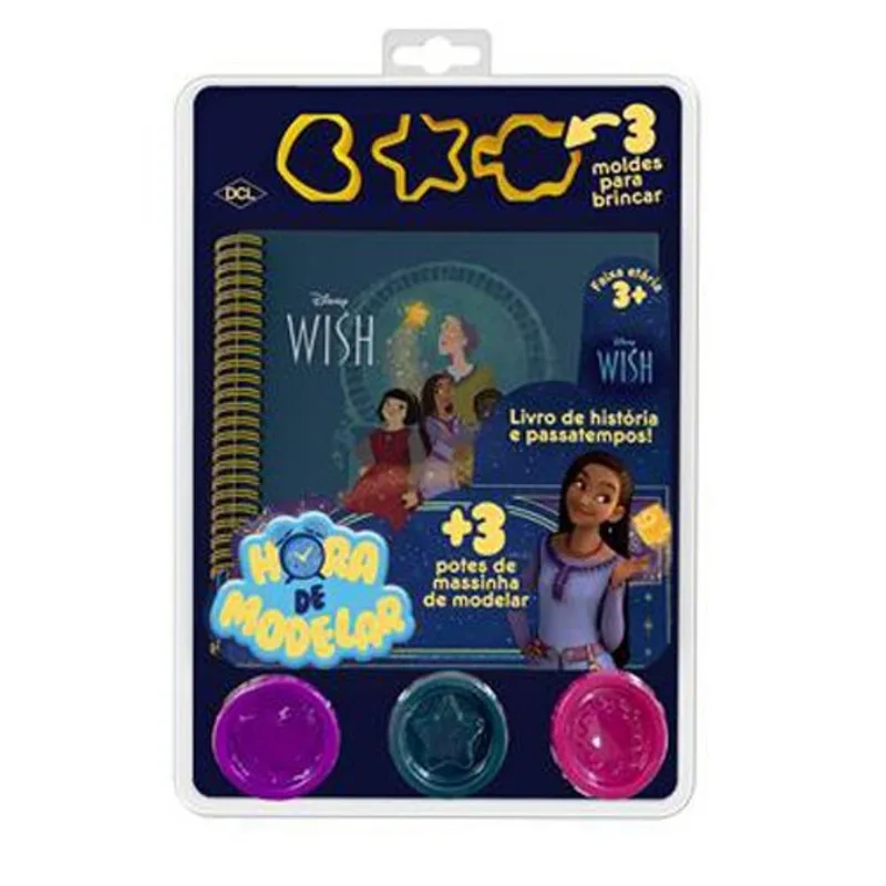 Livro Disney Hora De Modelar Wish DCL (MP)