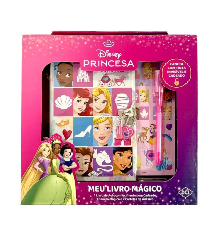 Disney - Meu Livro Mágico - Princesas - LC - Livros