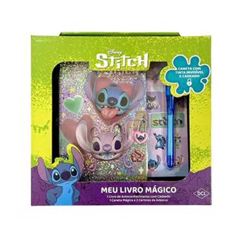 Livro Disney Meu Livro Mágico Stitch DCL (MP)