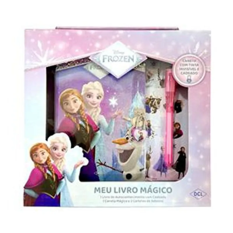 Livro Disney Meu Livro Mágico Frozen DCL (MP)
