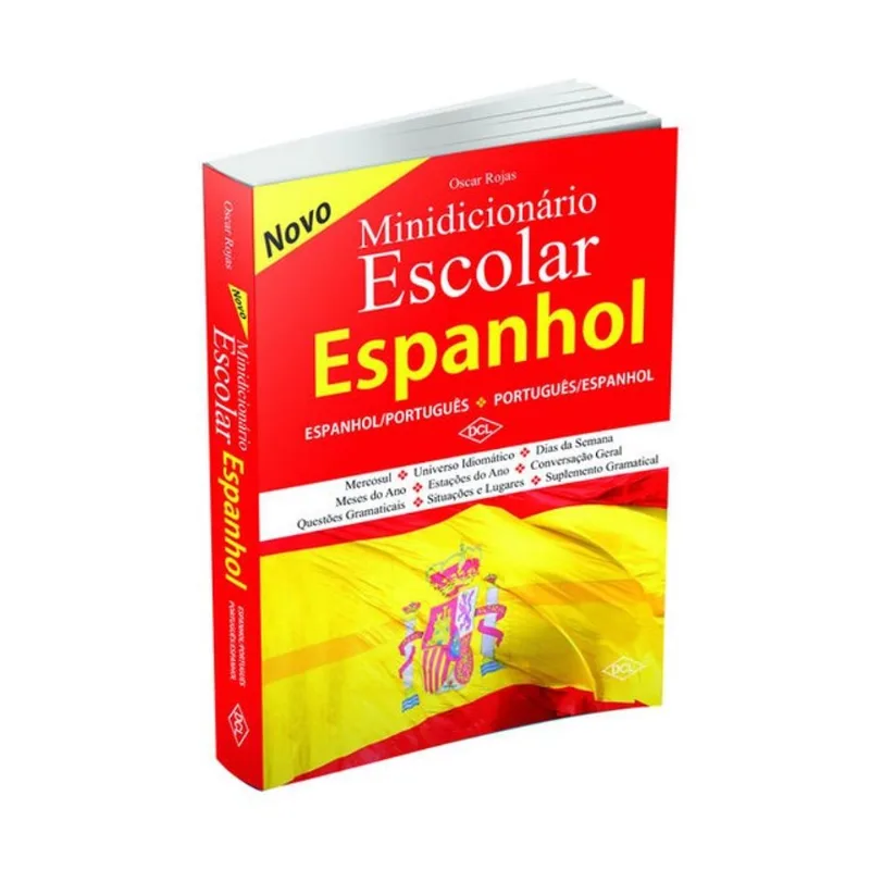 MINIDICIONÁRIO ESCOLAR DE ESPANHOL - NOVO