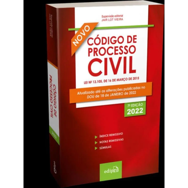 CÓDIGO DE PROCESSO CIVIL 2022