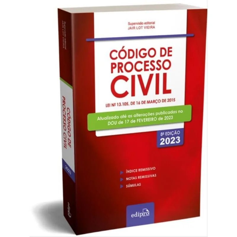 CÓDIGO DE PROCESSO CIVIL 2023