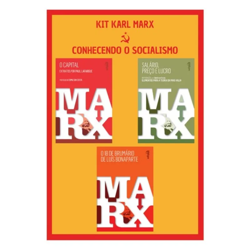 KIT KARL MARX – CONHECENDO O SOCIALISMO