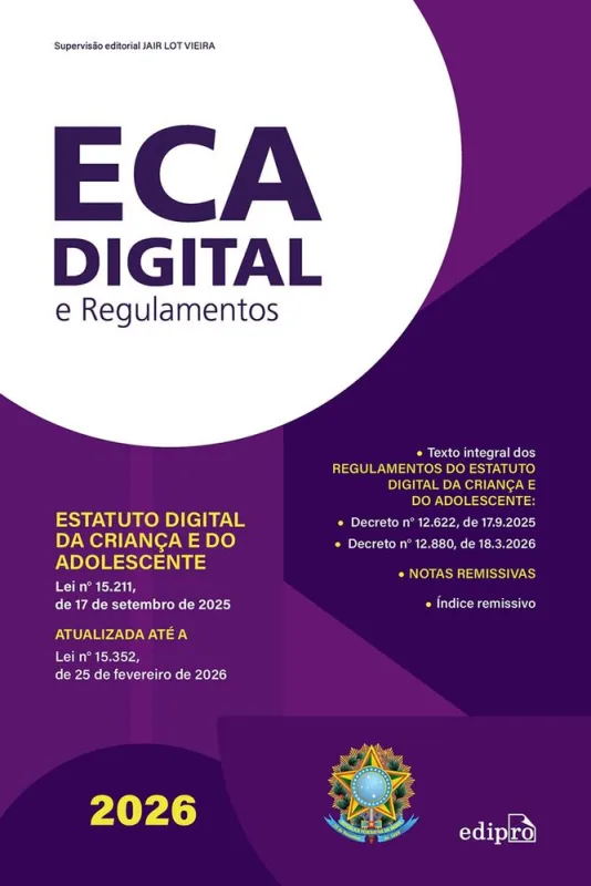 Eca Digital E Regulamentos 2026 - LC - Livros
