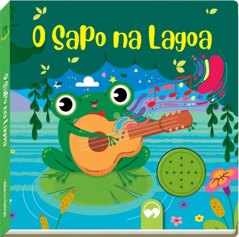 Livro Sonoro Cantigas - O Sapo Na Lagoa