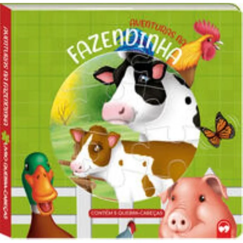 Aventuras Na Fazendinha - Livro Quebra-cabecas