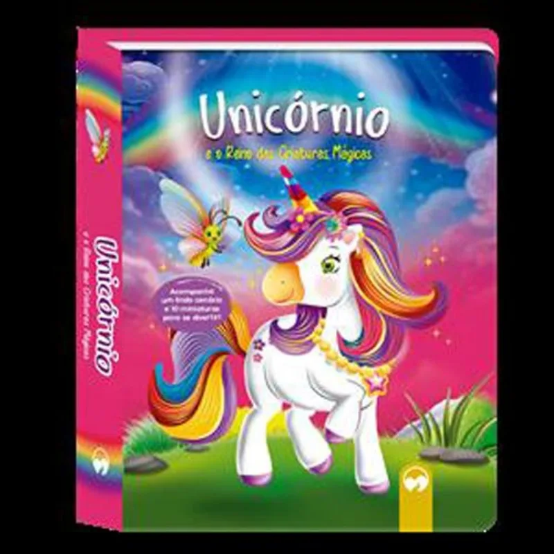 Livro Unicórnio E O Reino Das Criaturas Mágicas Vale Das Letras (MP)