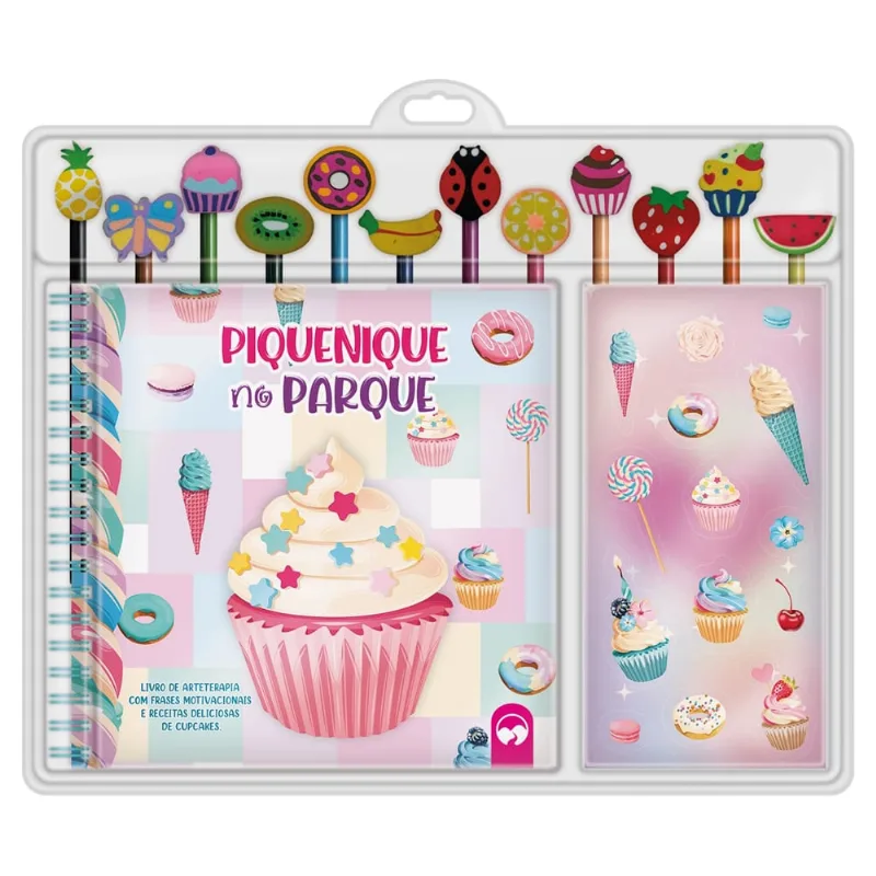 Livro Escolar Infantil - Piquenique No Parque