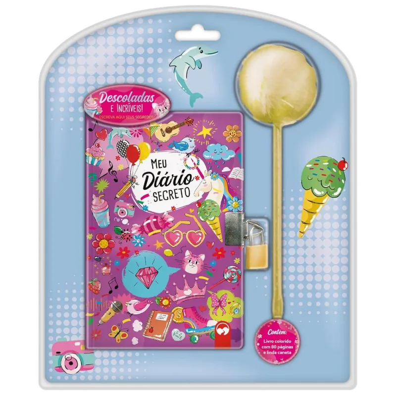 Livro Diário Pompom Descoladas E Incríveis - LC