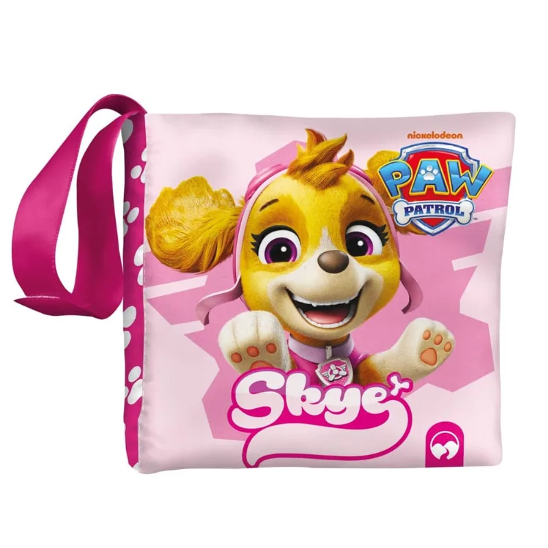 Livro De Pano Infantil - Bebê Feliz - Patrulha Canina: Skye