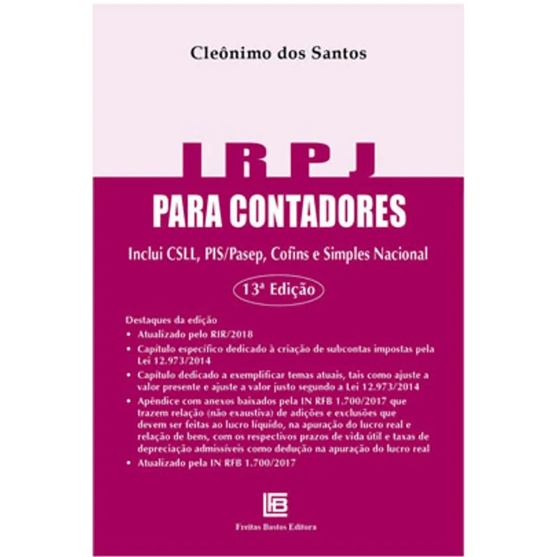 IRPJ PARA CONTADORES