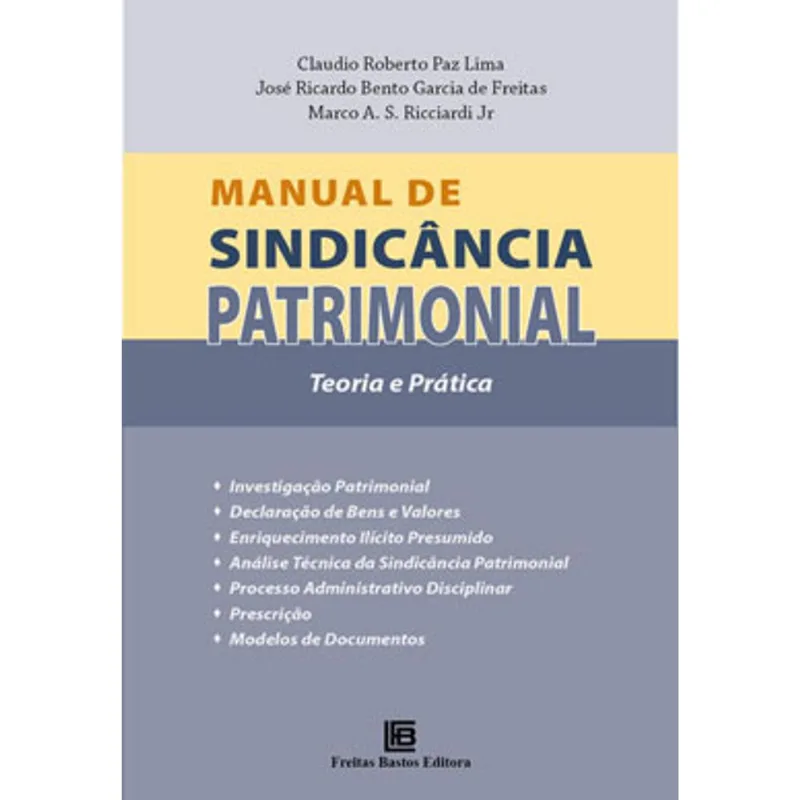 MANUAL DE SINDICÂNCIA PATRIMONIAL