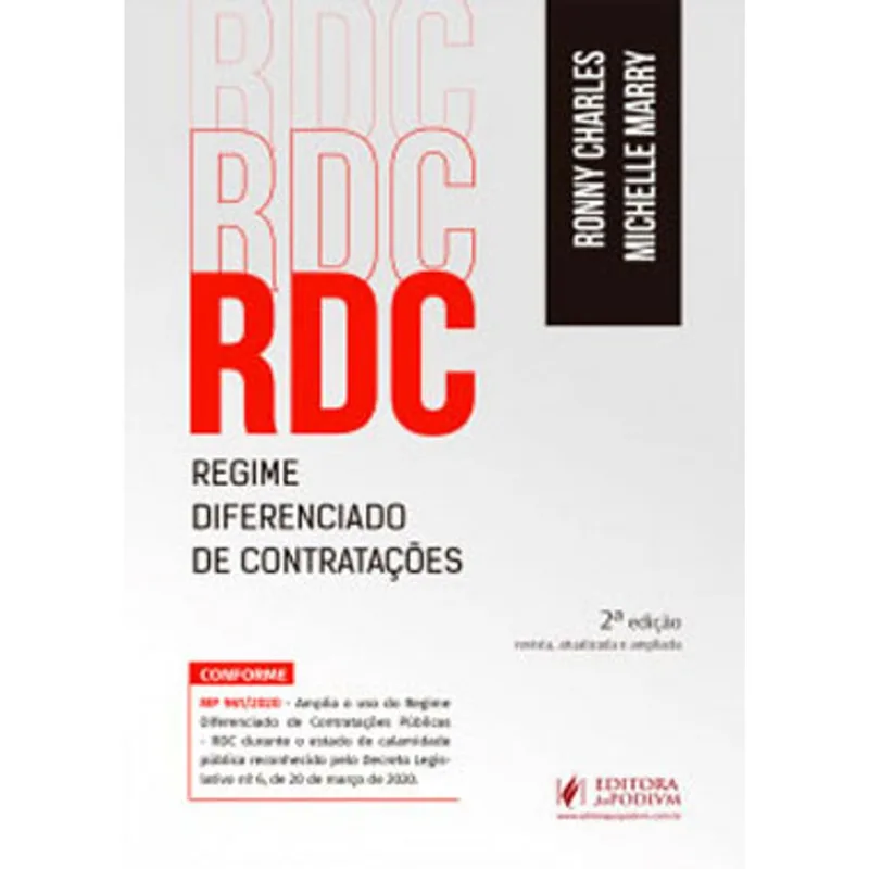 REGIME DIFERENCIADO DE CONTRATAÇÕES - RDC - 2020