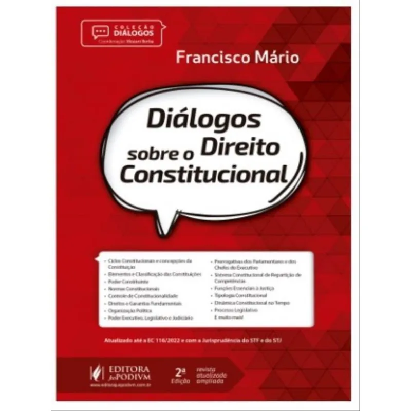DIÁLOGOS SOBRE O DIREITO CONSTITUCIONAL - 2022