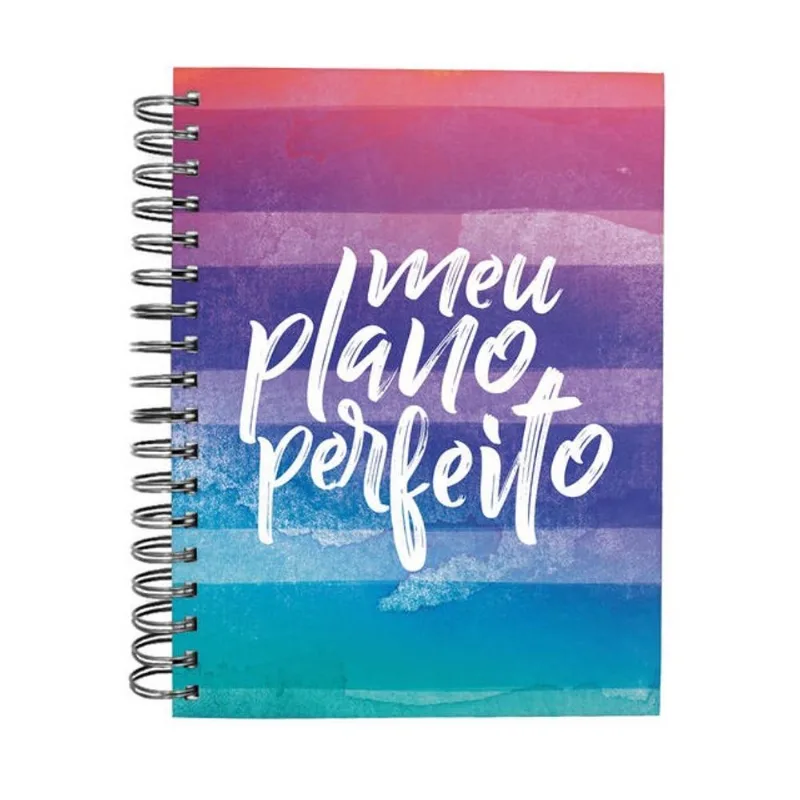 MEU PLANO PERFEITO, PLANNER SEM DATA COM ESPIRAL DUPLO, CAPA CORES (4ª EDIÇÃO) | PLANNER 2027