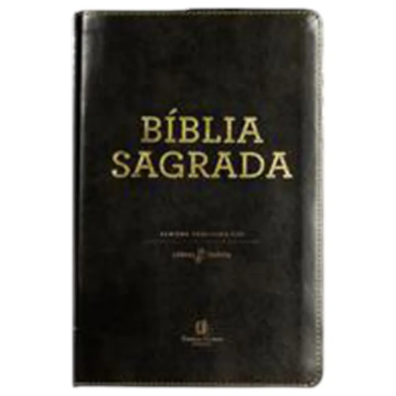 Livro Bíblia Acf, Couro Soft, Preto, Leitura Perfeita Thomas Nels On Brasil (MP)