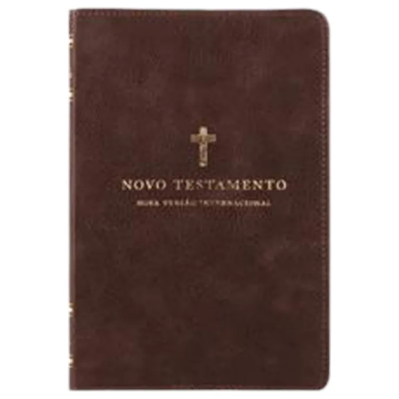 Livro Novo Testamento, Nvi, Couro Soft, Cruz Marrom, Leitura Perfeita (m P) Thomas Nelson Brasil